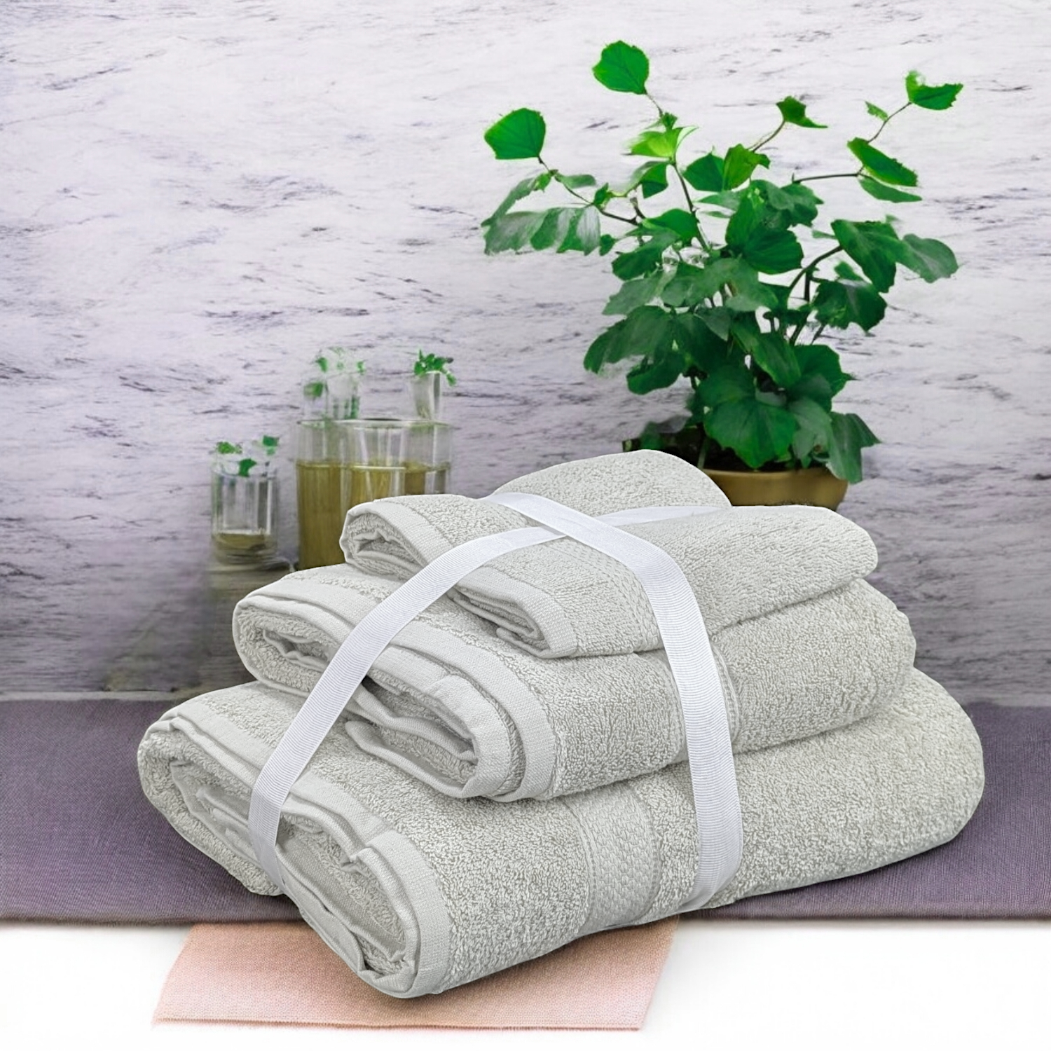 Gray Towel Set