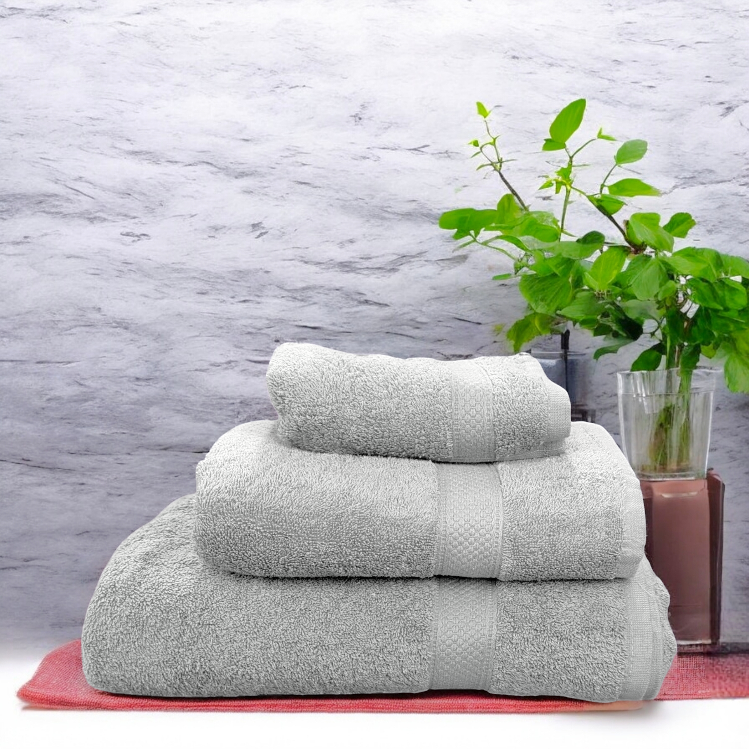 Gray Towel Set