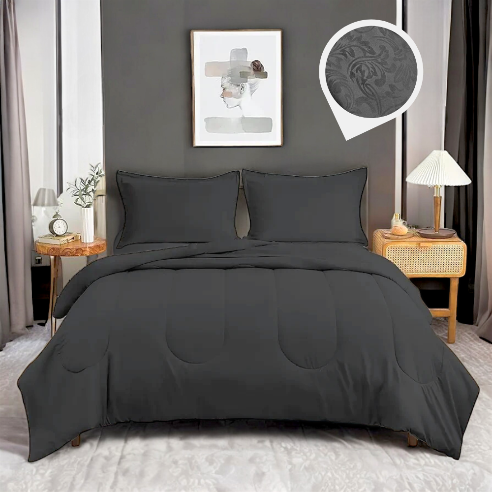 Onyx Oppulence Luxury Duvet Set - LDS03