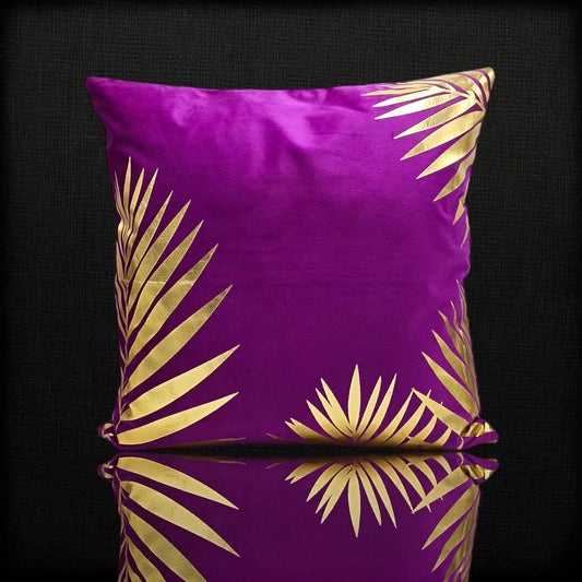 Gold Foil Printed cushion cover