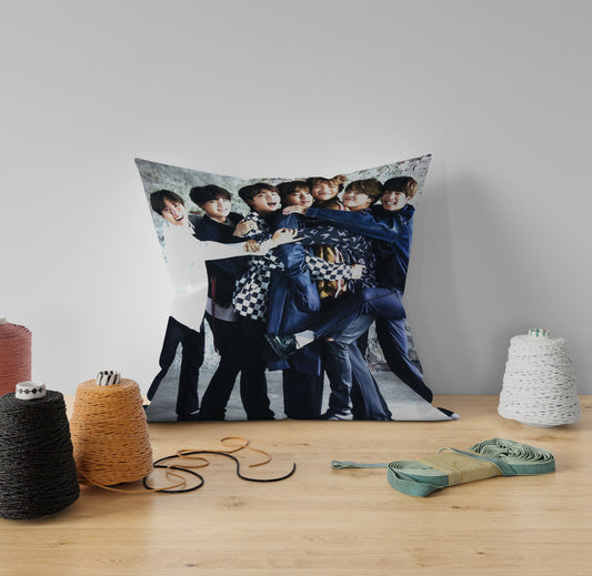 BTS Cushion Cover Silk - CC646