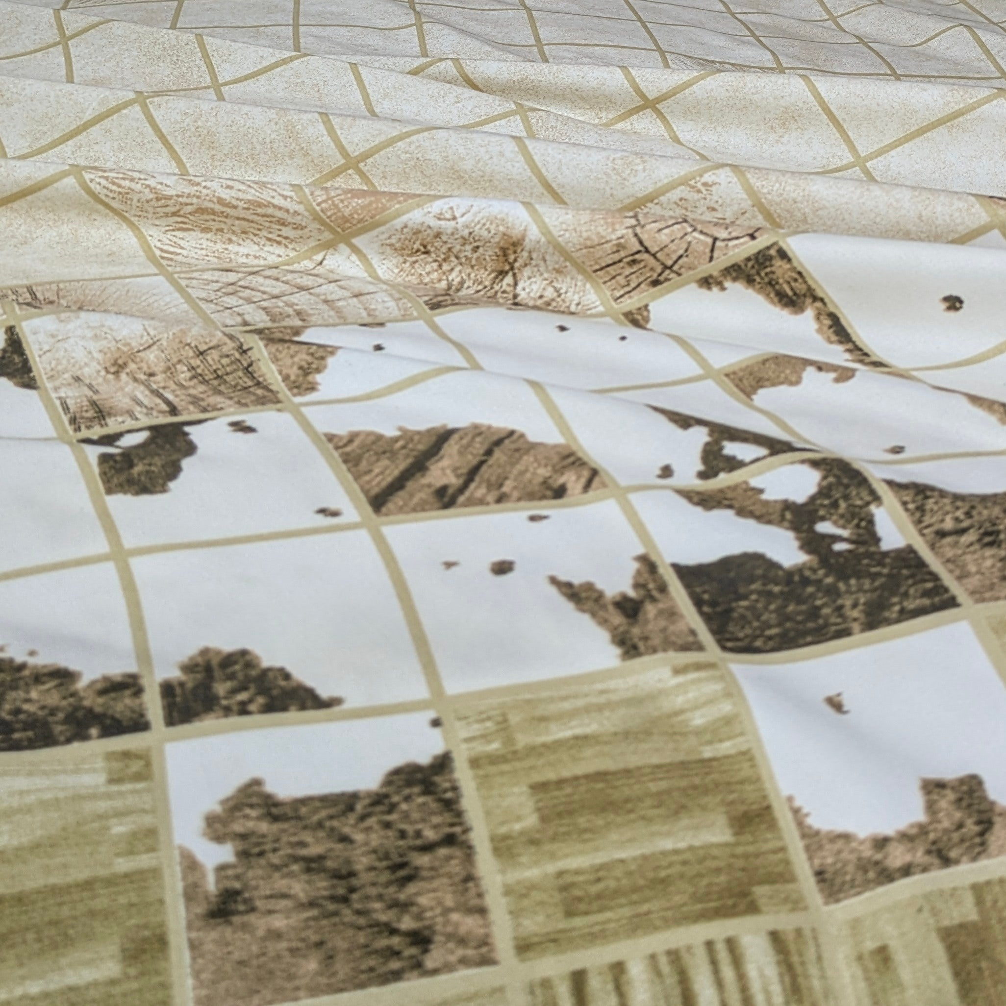 Dekoracy Double Bedsheet 3 pc