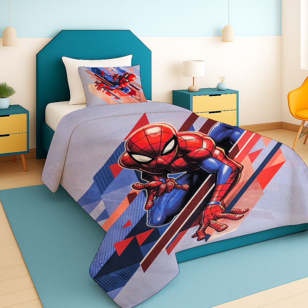 Cotton Single Bedsheet 2 Pcs