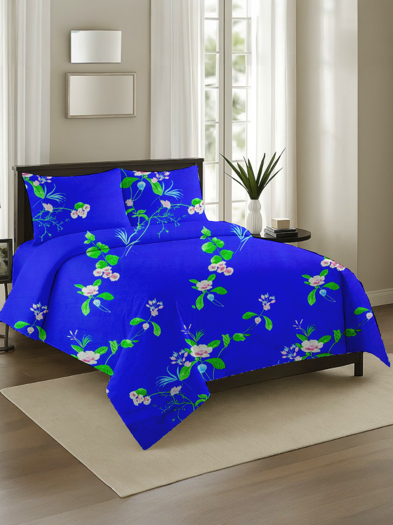 Dekoracy Double Bedsheet 3 pc