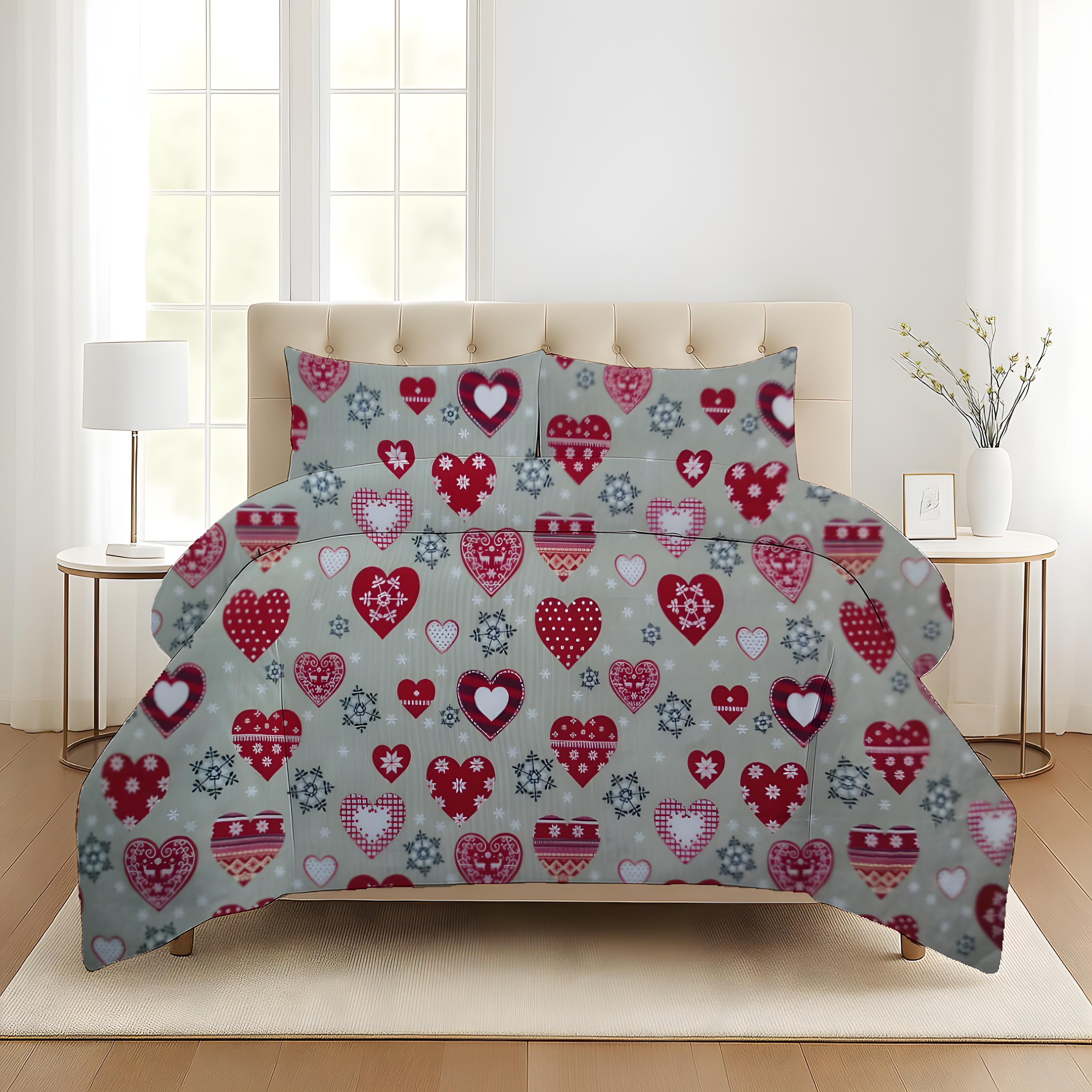 Dekoracy Double Bedsheet 3 pc