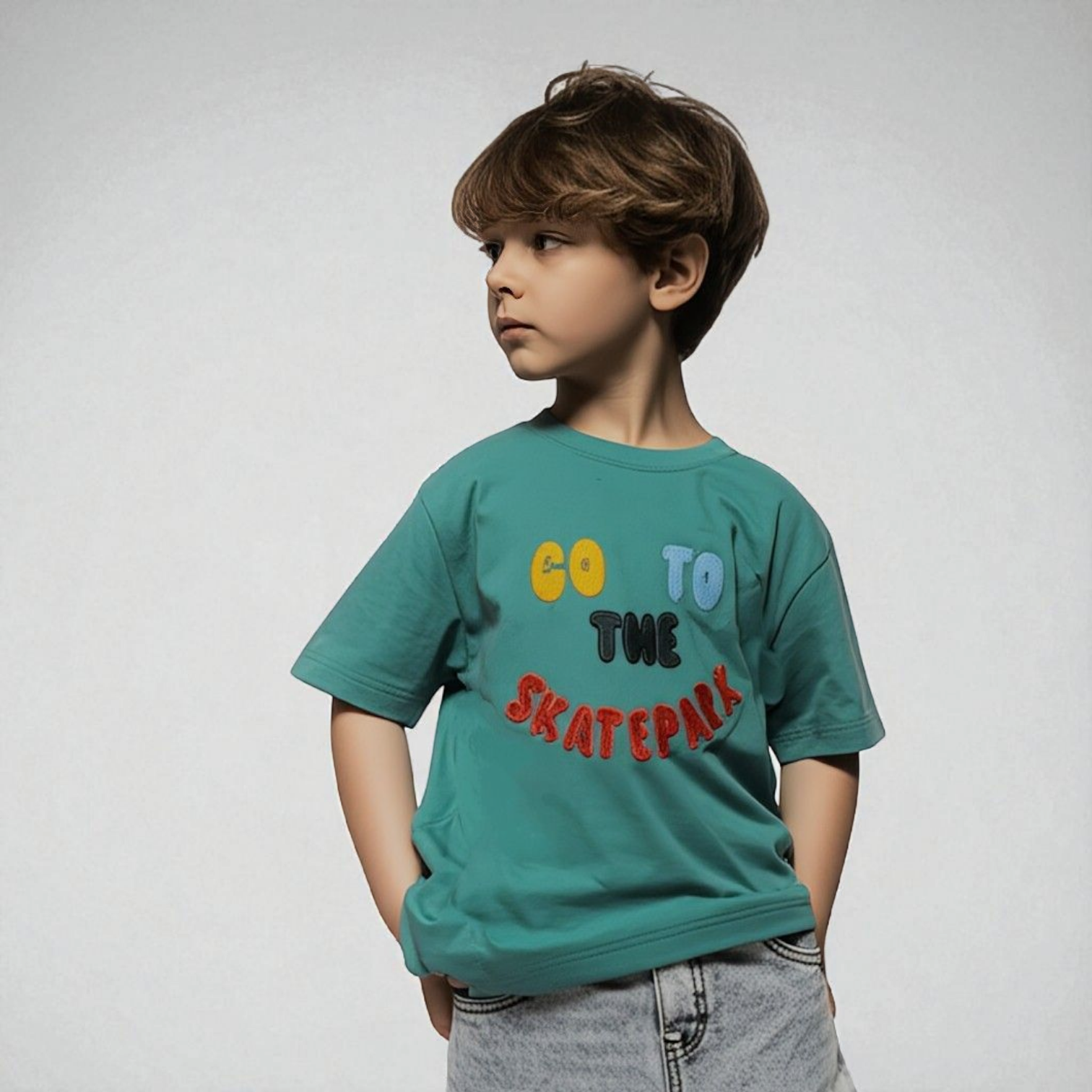 Boys Jumbo Pique T-Shirt