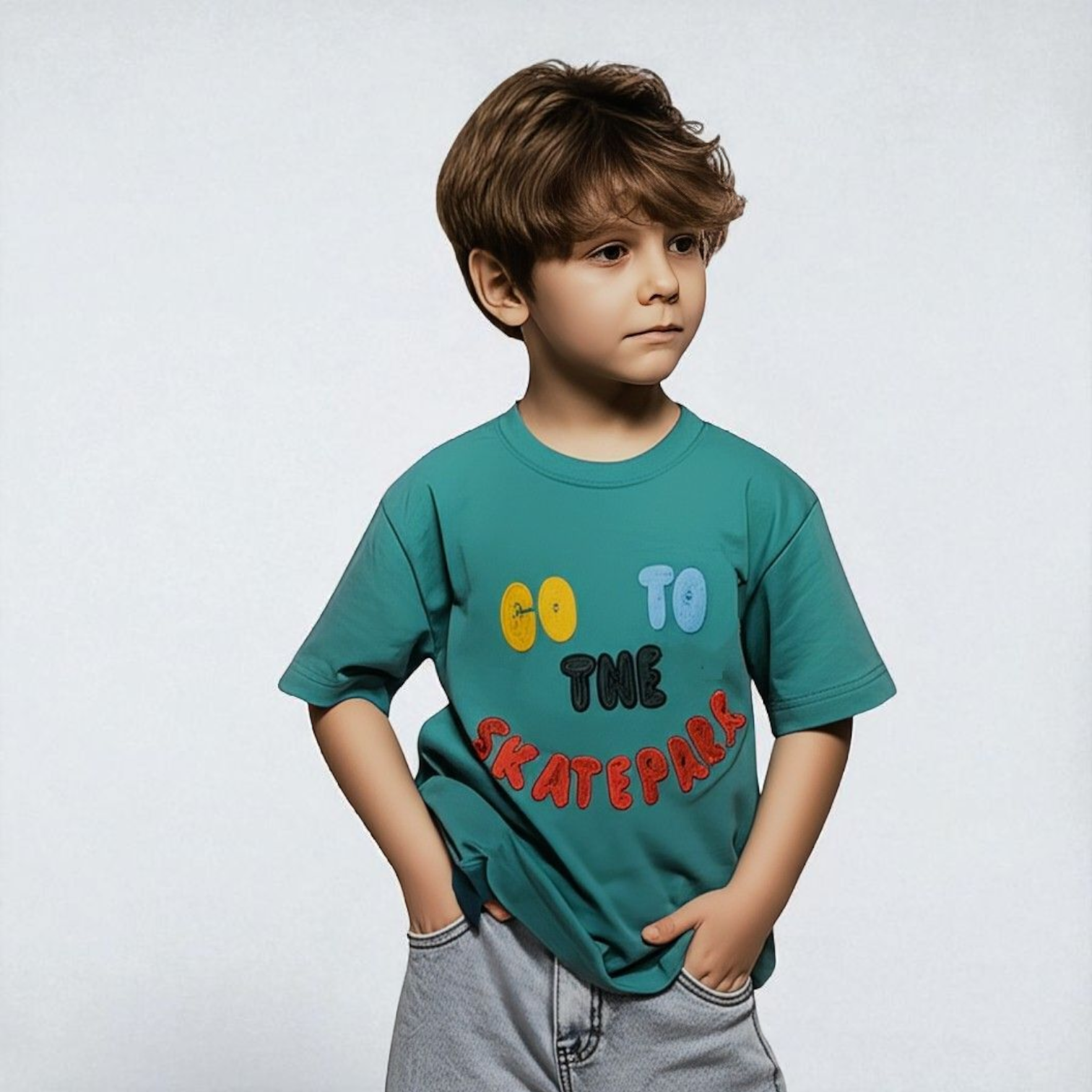 Boys Jumbo Pique T-Shirt