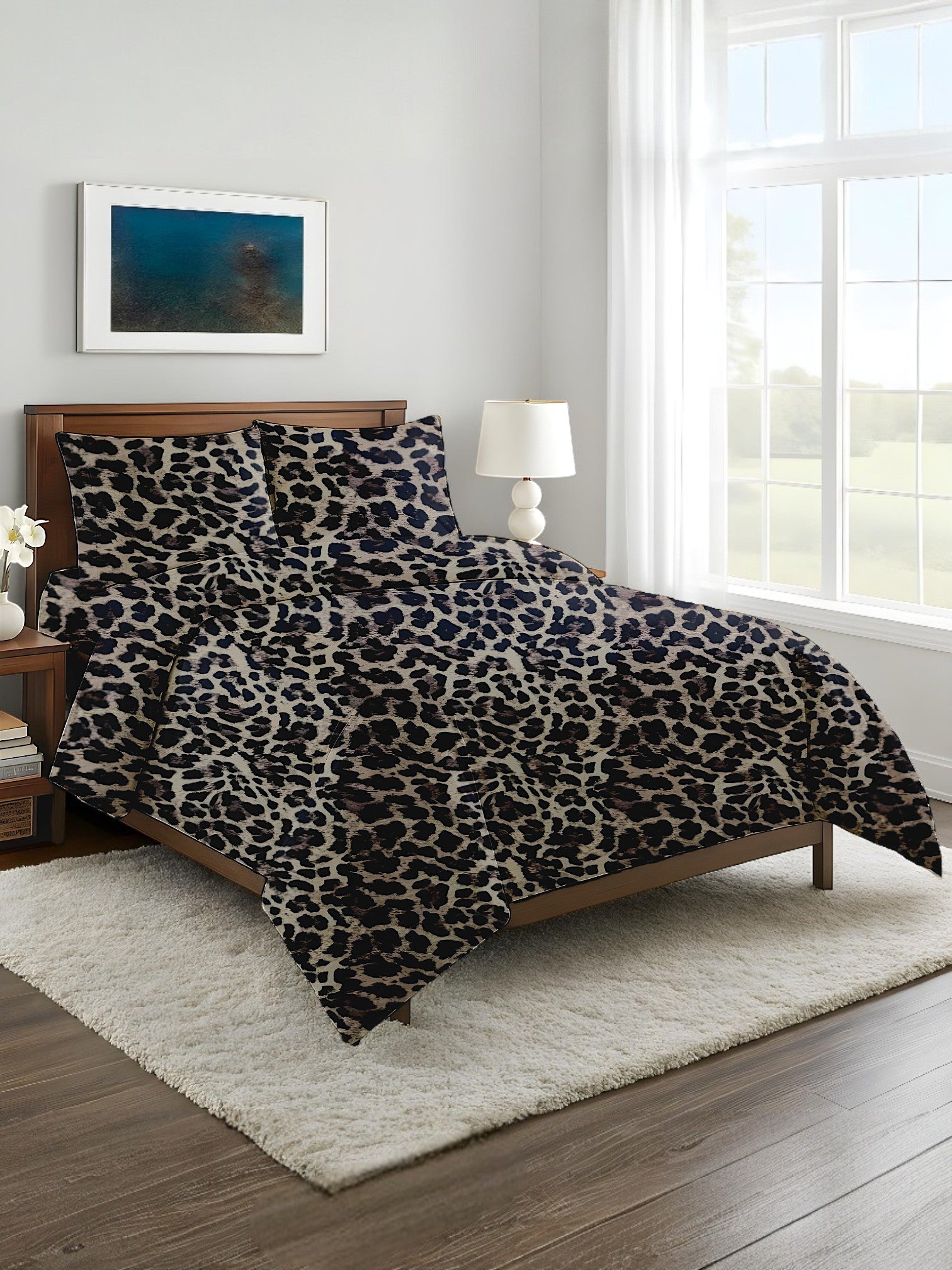 Dekoracy Double Bedsheet 3 pc