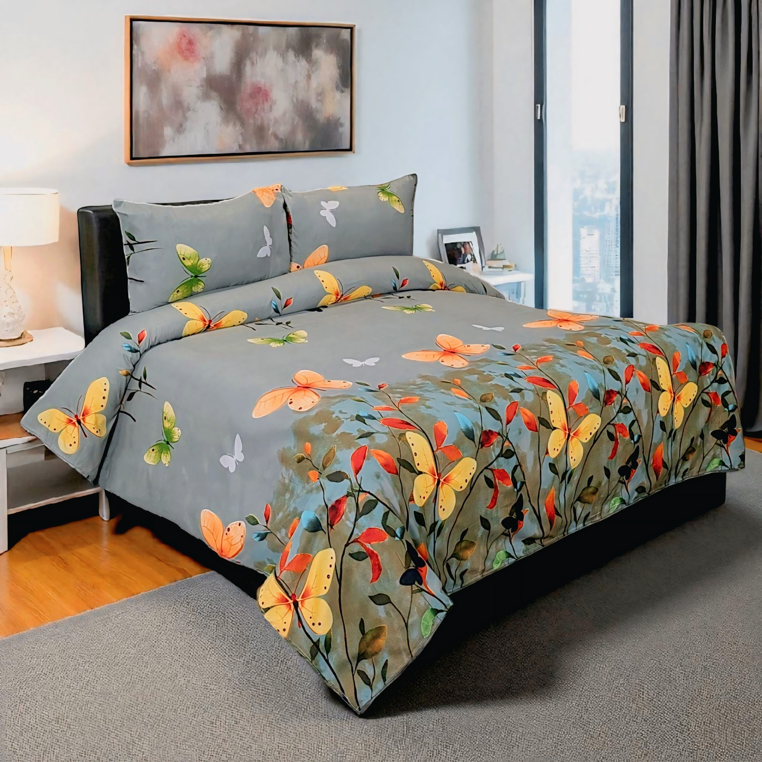 Dekoracy Double Bedsheet 3 pc
