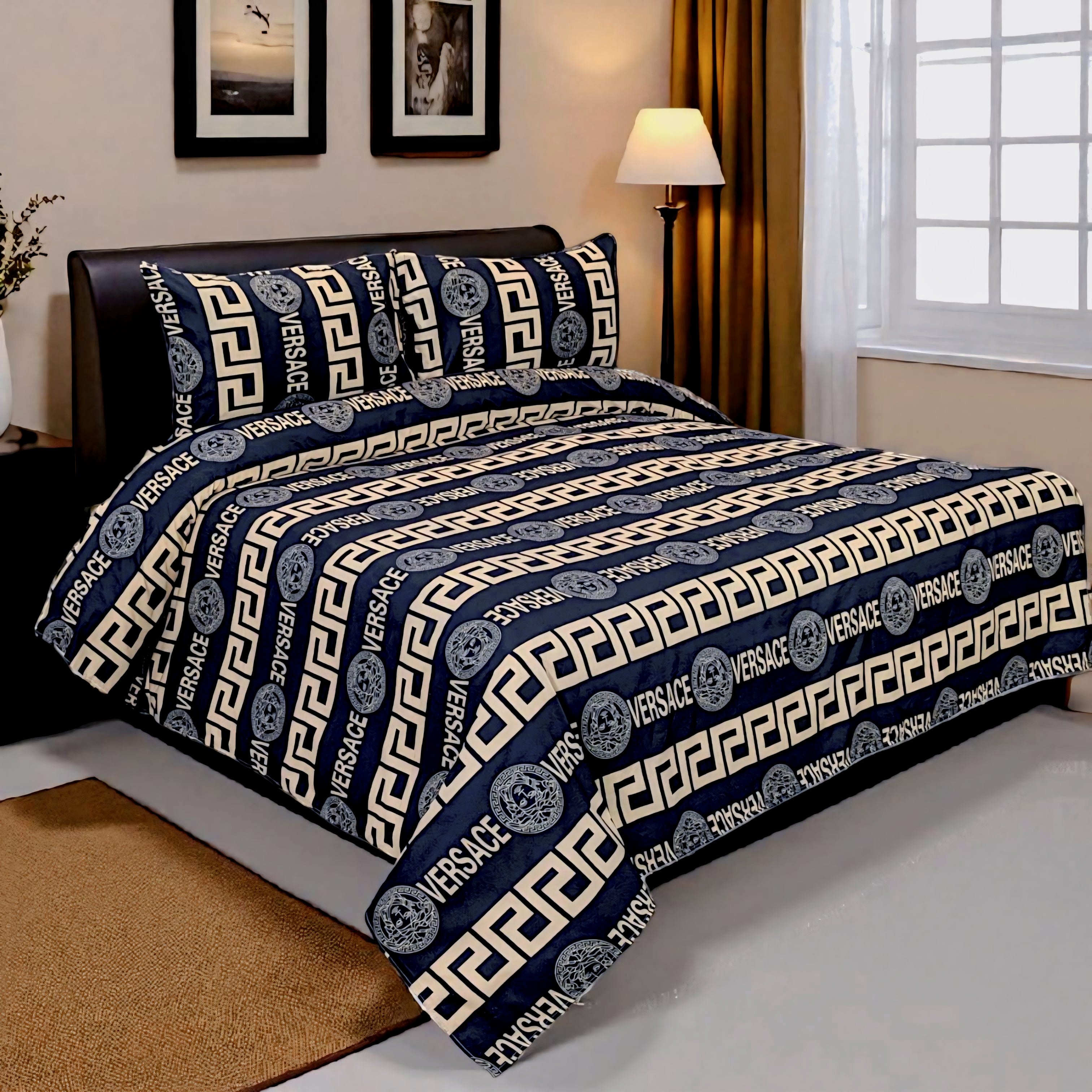 Dekoracy Double Bedsheet 3 pc
