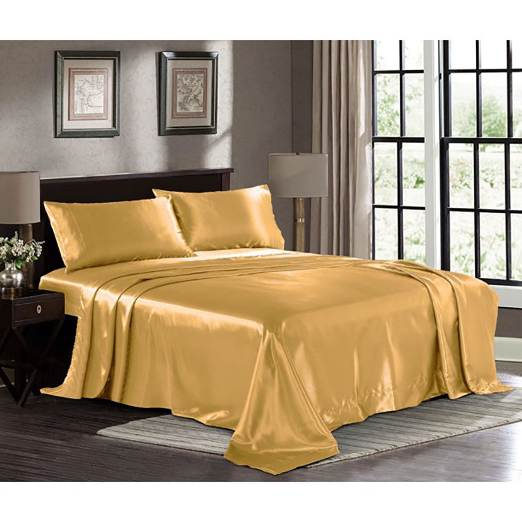 Dekoracy Silk Bedsheet